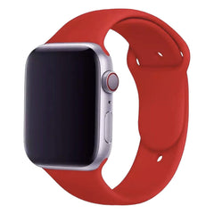 Curea de silicon pentru Apple Watch - RED