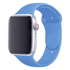 Curea de silicon pentru Apple Watch - BLUE COBALT