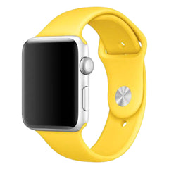 Curea de silicon pentru Apple Watch - YELLOW