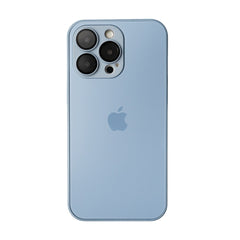 Husa din sticla Premium AG Glass MagSafe - Sierra Blue