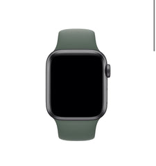 Curea de silicon pentru Apple Watch -PINE GREEN