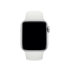 Curea de silicon pentru Apple Watch - WHITE